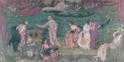 Festival of Venice by Edmond François Aman Jean